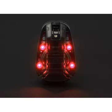 Marqueur casque HEL-STAR 6 GEN III - Black/Red [WADSN]