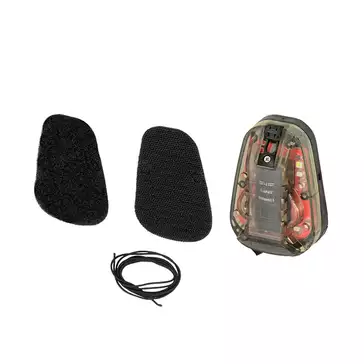 Marqueur casque HEL-STAR 6 GEN III - Black/Red [WADSN]