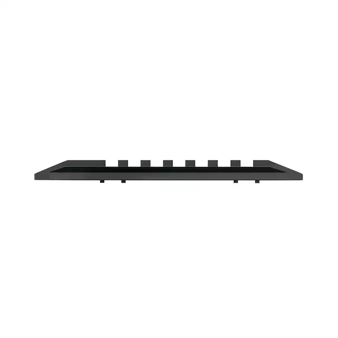 7-slotowa szyna aluminiowa MLOCK/KEYMOD - black [WADSN]