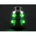 Znacznik na hełm HEL-STAR 6 GEN III - Black/Green [WADSN]