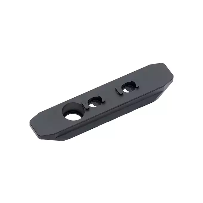 3-slotowa szyna aluminiowa MLOCK/KEYMOD - black [WADSN]