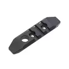 3-slotowa szyna aluminiowa MLOCK/KEYMOD - black [WADSN]