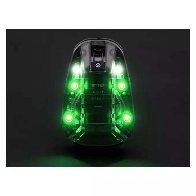 Znacznik na hełm HEL-STAR 6 GEN III - Black/Green [WADSN]