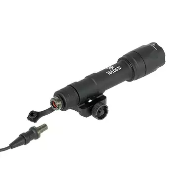 Tactical Flashlight v600 - black [WADSN]