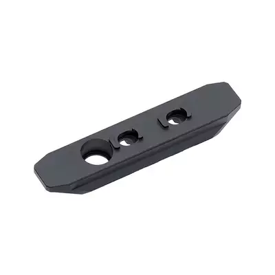 Rail aluminium 3-slot MLOCK/KEYMOD - black [WADSN]