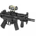 7-slotowa szyna aluminiowa MLOCK/KEYMOD - black [WADSN]