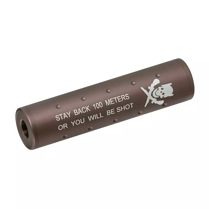 100 mm SF type silencer - brown [BD]