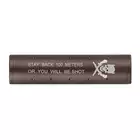 100 mm SF type silencer - brown [BD]