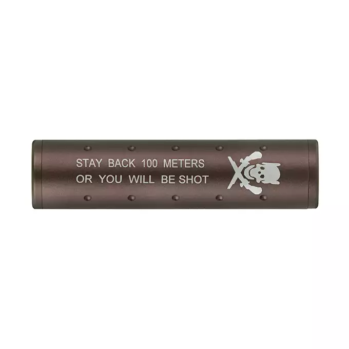 100 mm SF type silencer - brown [BD]