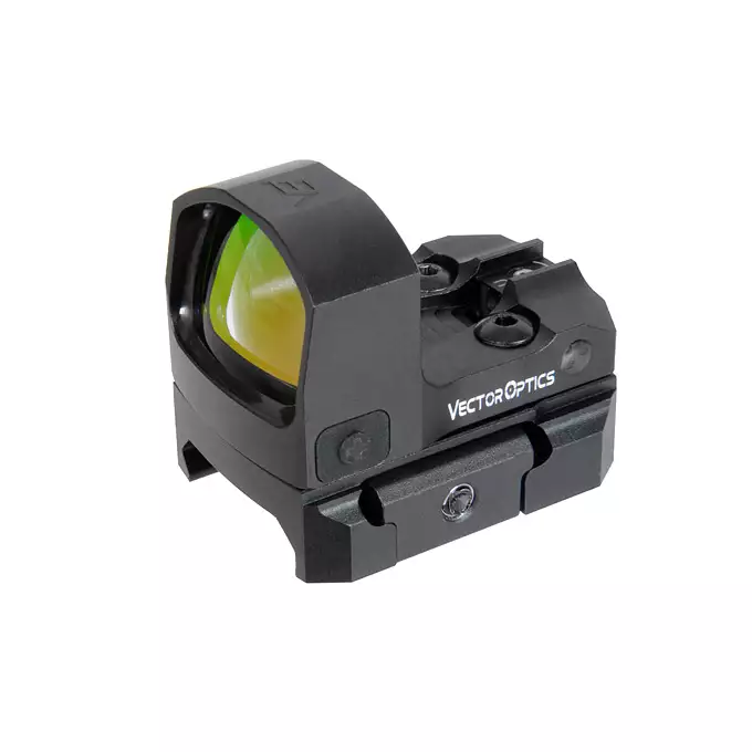 [Set] Frenzy-s Red Dot Sight - Black [Vector Optics] + Frenzy-S Line Red Dot Sight Offset Mount [Vector Optics]