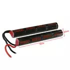 [Zestaw] ASR102 EBB Full-Metal [APS] + AKUMULATOR NiMH 9,6V 1600mAh typ Butterfly [IPower]
