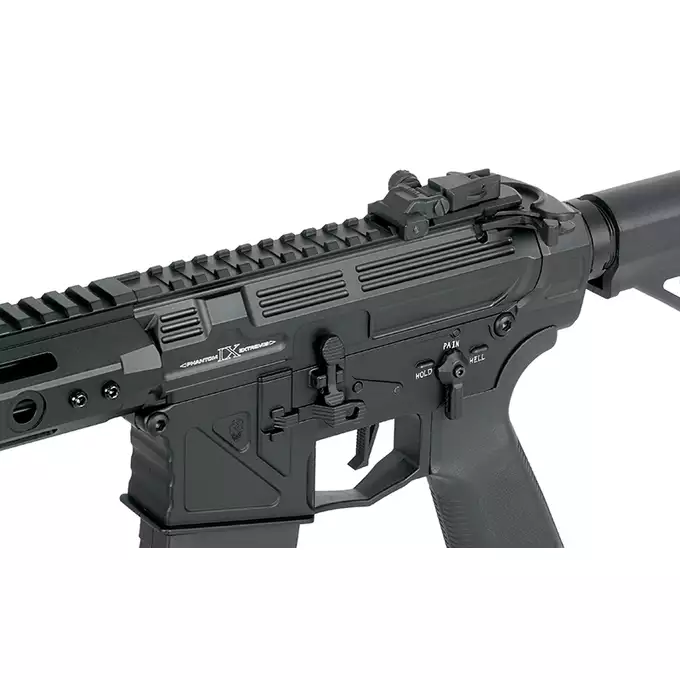 [Zestaw] Phantom Extremis Rifle MK9 eSilver Edge - Black [APS] + Akumulator Li-Po 1100mAh 7,4V 15/30C - Deans [VB]