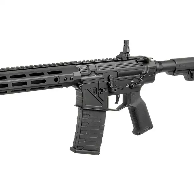 [Zestaw] Phantom Extremis Rifle MKVIII eSilver Edge - Black [APS] + Akumulator Li-Po 1100mAh 7,4V 15/30C - Deans [VB]