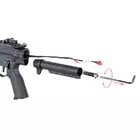 [Zestaw] Phantom Extremis Rifle MKVIII eSilver Edge - Black [APS] + Akumulator Li-Po 1100mAh 11,1V 20C - Deans [IPower]
