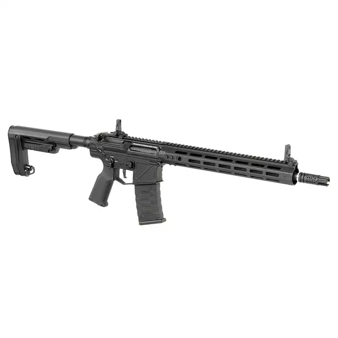 [Zestaw] Phantom Extremis Rifle MKVIII eSilver Edge - Black [APS] + Akumulator Li-Po 1100mAh 11,1V 20C - Deans [IPower]