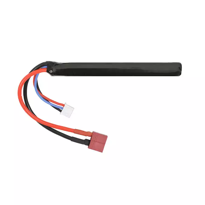 [Zestaw] Phantom Extremis Rifle MKVIII eSilver Edge - Black [APS] + Akumulator Li-Po 1100mAh 7,4V 15/30C - Deans [VB]