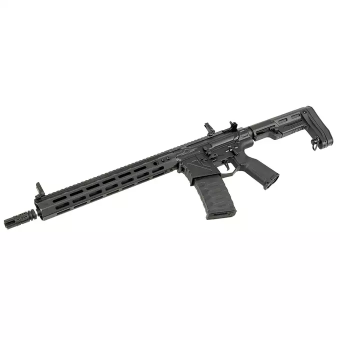 [Zestaw] Phantom Extremis Rifle MKVIII eSilver Edge - Black [APS] + Akumulator Li-Po 1100mAh 7,4V 15/30C - Deans [VB]