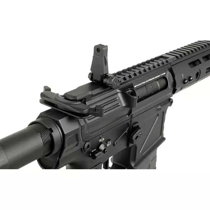 [Zestaw] Phantom Extremis Rifle MKVIII eSilver Edge - Black [APS] + Akumulator Li-Po 1100mAh 7,4V 15/30C - Deans [VB]