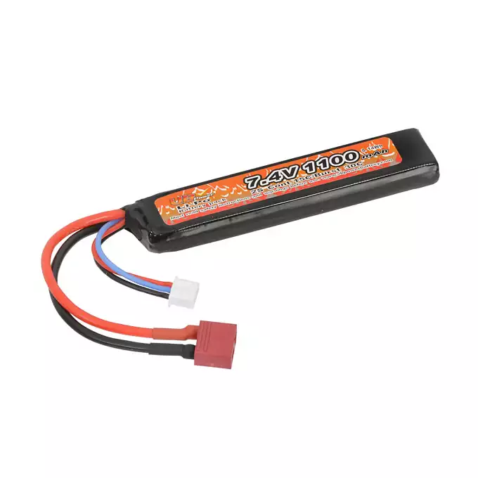 [Zestaw] Phantom Extremis Rifle MKVIII eSilver Edge - Black [APS] + Akumulator Li-Po 1100mAh 7,4V 15/30C - Deans [VB]