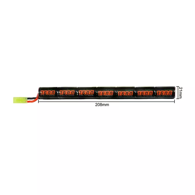 [Zestaw] BY-012 - Black [Double Bell] + AKUMULATOR NiMH 8,4V 1600mAh typ Stick [IPower]