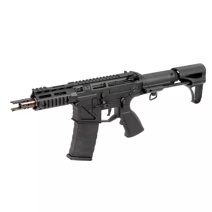 [Zestaw] Phantom Extremis Rifle MK7 eSilver Edge - Black [APS] + Akumulator Li-Po 1100mAh 7,4V 15/30C - Deans [VB]