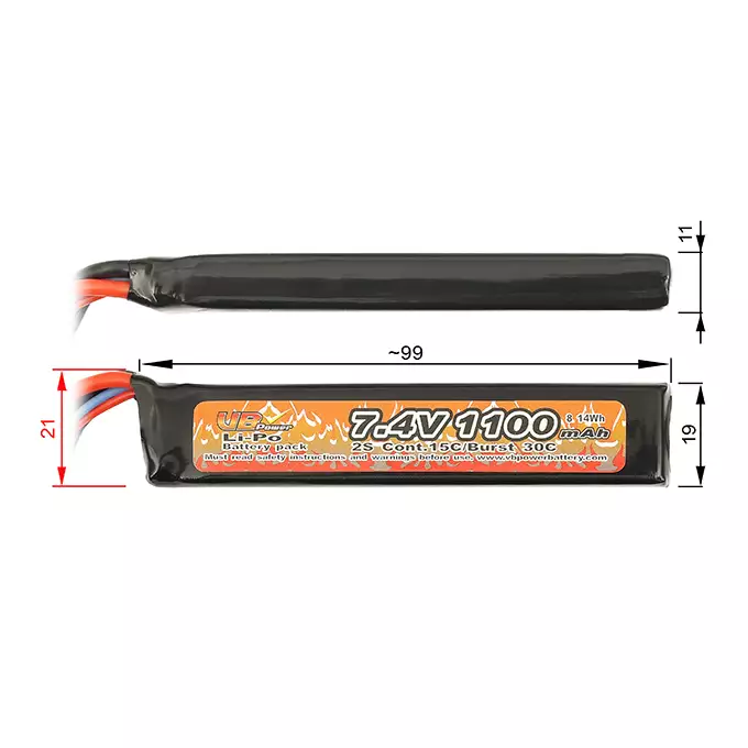 [Zestaw] BY-813S - Tan [Double Bell] + Akumulator Li-Po 1100mAh 7,4V 15/30C [VB]