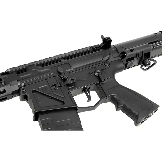 [Zestaw] Phantom Extremis Rifle MK7 eSilver Edge - Black [APS] + Akumulator Li-Po 1100mAh 11,1V 20C - Deans [IPower]