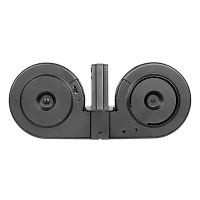 Elektryczny magazynek bębnowy na 2500 kulek do serii M16/AR15 [A&amp;K]