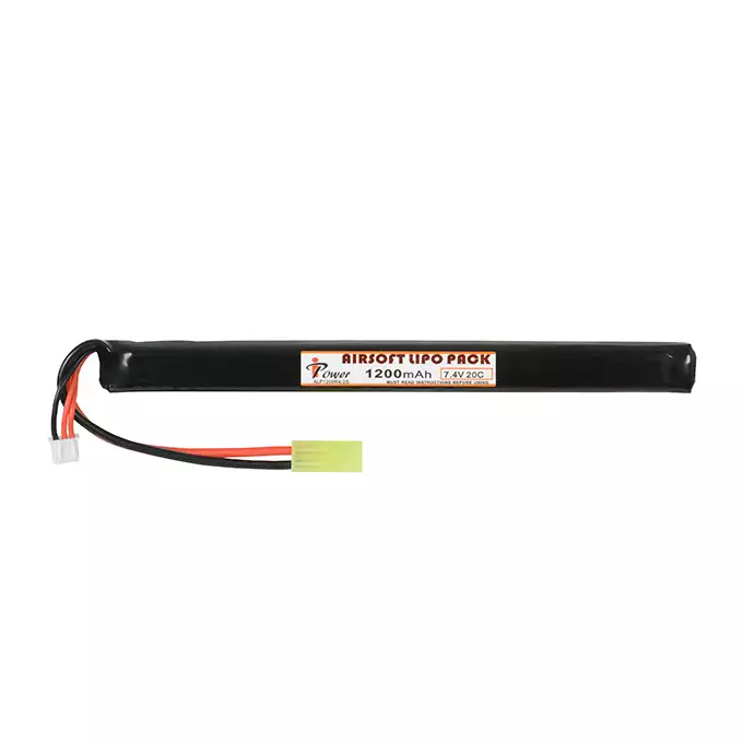 [Zestaw] BY-012 - Black [Double Bell] + Akumulator Li-Po 1200mAh 7,4V 20C [IPower]