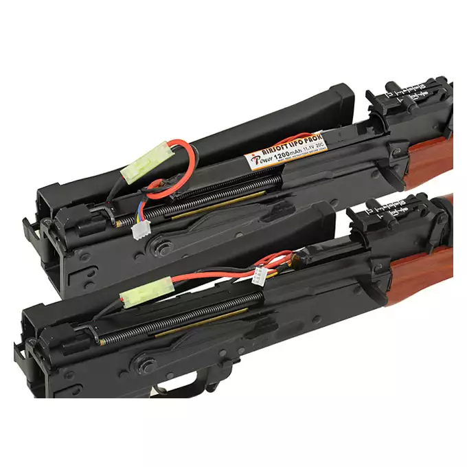 [Zestaw] BY-012 - Black [Double Bell] + Akumulator Li-Po 1200mAh 7,4V 20C [IPower]