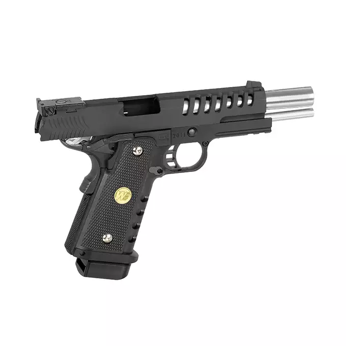 [Zestaw] Replika pistoletu Hi-Capa 5.1K CO2 [WE] + Magazynek CO2 na 26 kulek do repliki pistoletu Hi-Capa [WE]