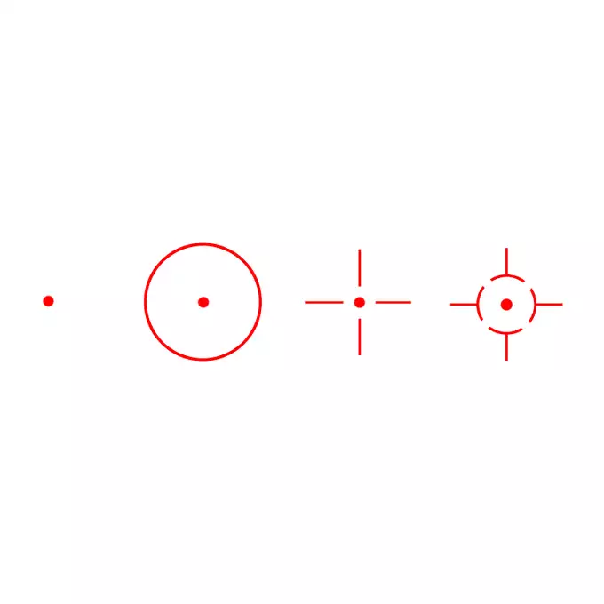 Red dot sight 1x28x40 - black [Vector Optics].