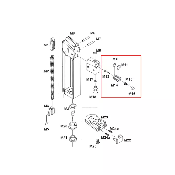 CO2 UPPER VALVE FOR GC-105 [STTi]
