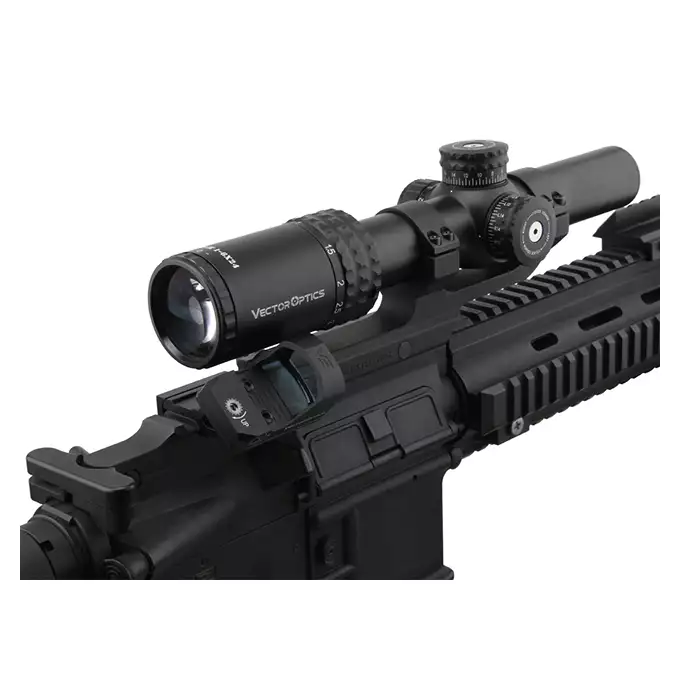 [Set] Frenzy-s Red Dot Sight - Black [Vector Optics] + Frenzy-S Line Red Dot Sight Offset Mount [Vector Optics]