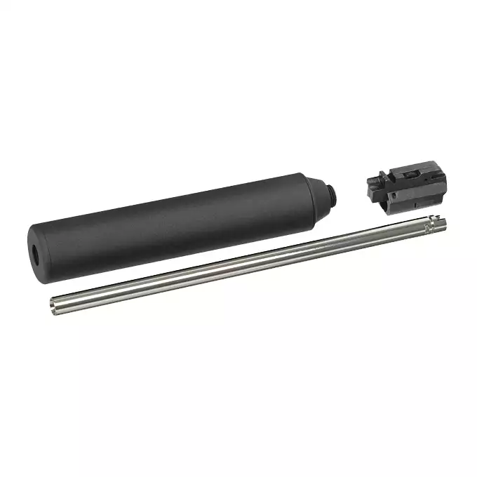 [Zestaw] Replika pistoletu PX001 Green Gas [WE] + Komplet Tłumika dźwięku wraz z lufą PX001 [WE]