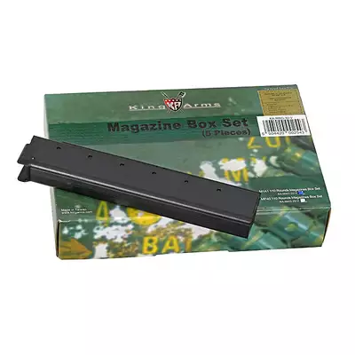 Magazynki na 110 kulek do Thompson M1A1 - 5 szt. [King Arms]