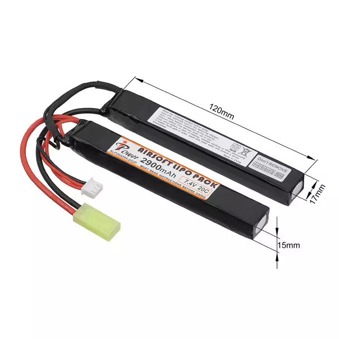 Batterie Li-Po 2900mAh 7,4V 20C [IPower]