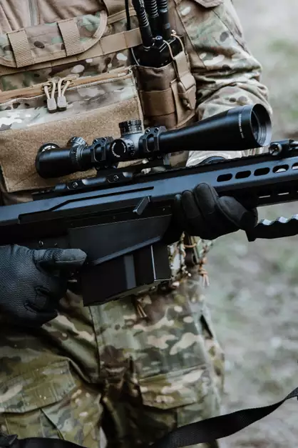 Luneta M3 3.5-10x50 z podświetlanym krzyżem Military version [PCS]