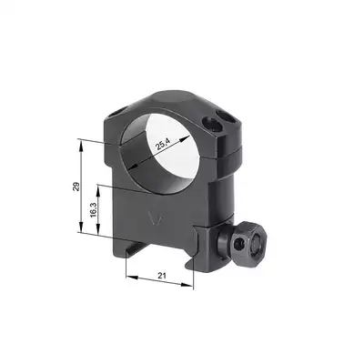 Anneaux de montage haut 25.4mm [Vector Optics]