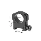 Pierścienie montażowe 25,4mm [Vector Optics]