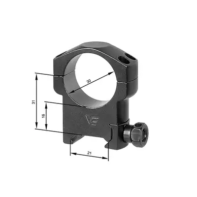 Pierścienie montażowe 30mm [Vector Optics]
