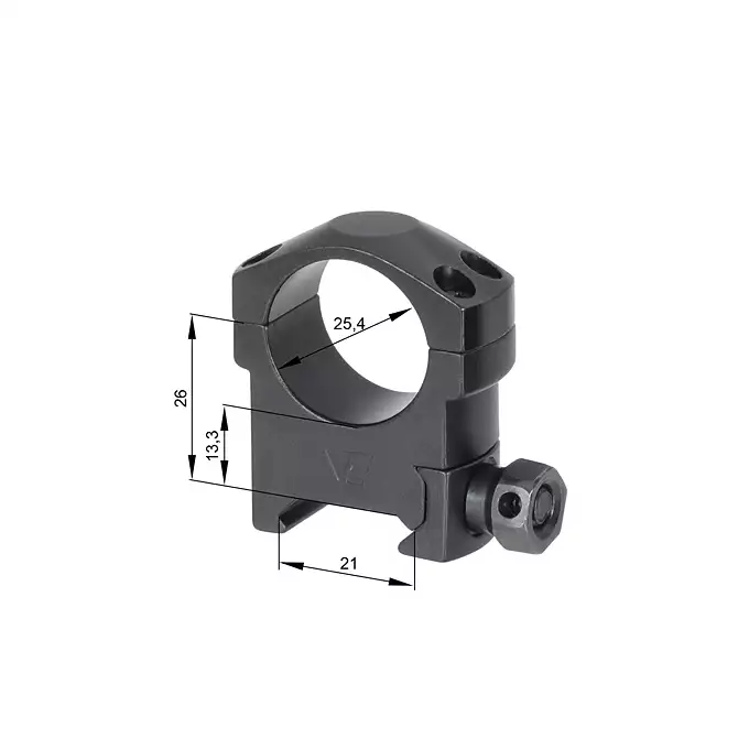 Pierścienie montażowe 25,4mm [Vector Optics]