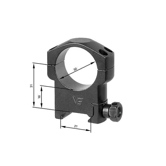 Anillos de montaje altos de 30 mm [Vector Optics]