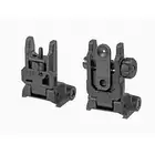 Polymer Folding Sight Set - Black [CYMA]