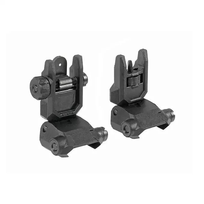 Polymer Folding Sight Set - Black [CYMA]