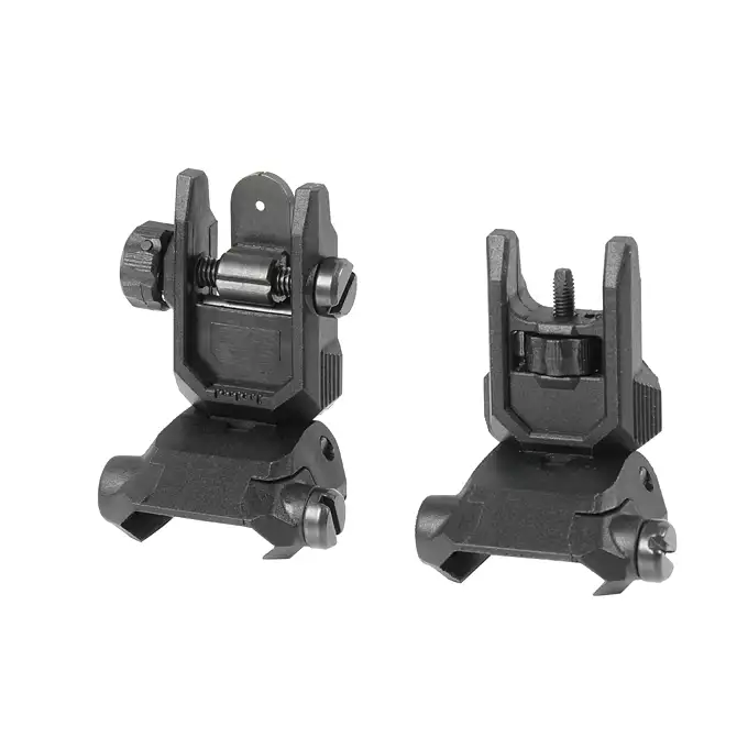 Polymer Folding Sight Set - Black [CYMA]