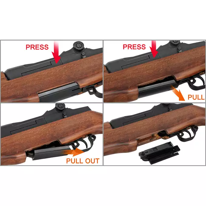 M1 Garand semi-automatic rifle replica [AK]