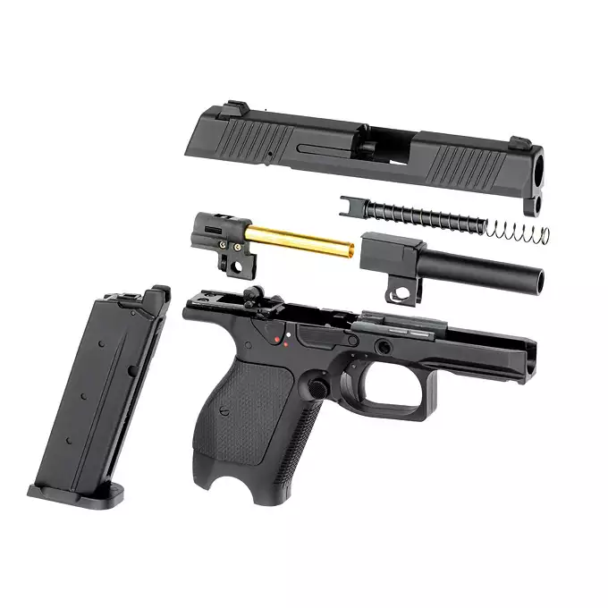 KW-15K GBB pistol replica - Black [KIZUNA WORKS]