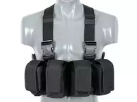 Navy Seal Chest Rig na magazynki M16/AK47/M14 - Black [8FIELDS CLASSIC]