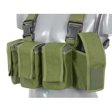 Navy Seal Chest Rig na magazynki M16/AK47/M14 - Olive [8FIELDS CLASSIC]